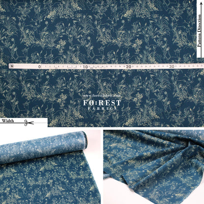 Liberty of London (Tana Lawn™ Cotton Fabric) - Grazing - FO:REST Fabric 布恩堂Liberty fabrictana lawnjapanese fabricykk zipper