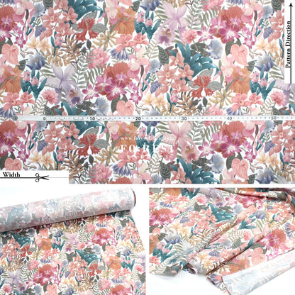Liberty of London (Tana Lawn™ Cotton Fabric) - Greenhouse Tropic - FO:REST Fabric 布恩堂Liberty fabrictana lawnjapanese fabricykk zipper