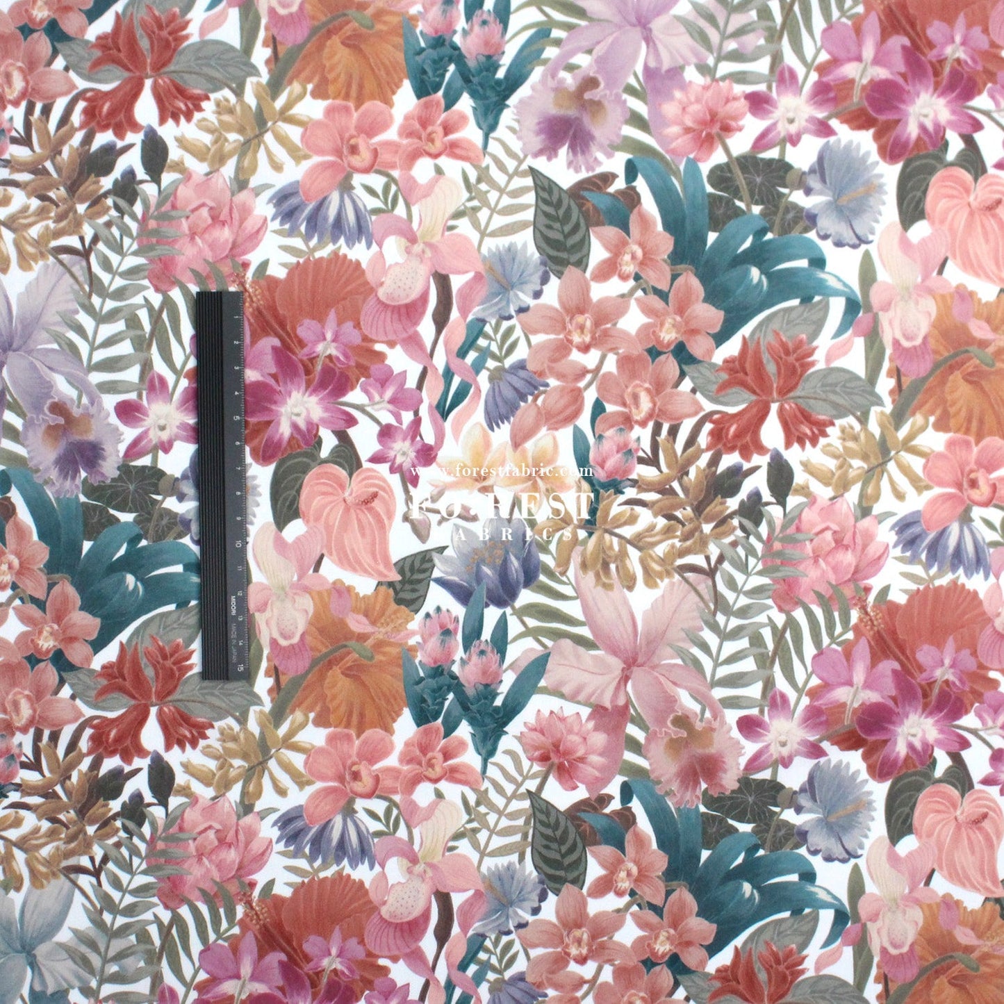 Liberty of London (Tana Lawn™ Cotton Fabric) - Greenhouse Tropic - FO:REST Fabric 布恩堂Liberty fabrictana lawnjapanese fabricykk zipper