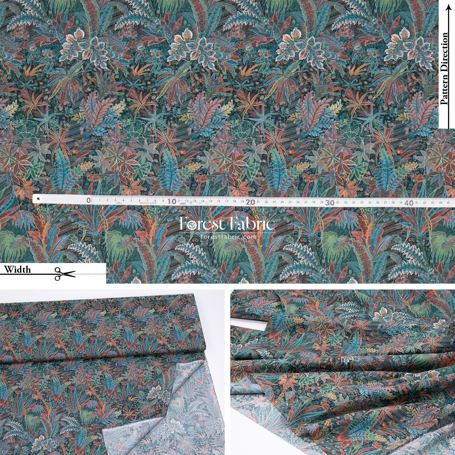 Liberty of London (Tana Lawn™ Cotton Fabric) - Grosvenor Voyage - FO:REST Fabric 布恩堂Liberty fabrictana lawnjapanese fabricykk zipper