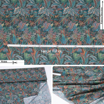 Liberty of London (Tana Lawn™ Cotton Fabric) - Grosvenor Voyage - FO:REST Fabric 布恩堂Liberty fabrictana lawnjapanese fabricykk zipper