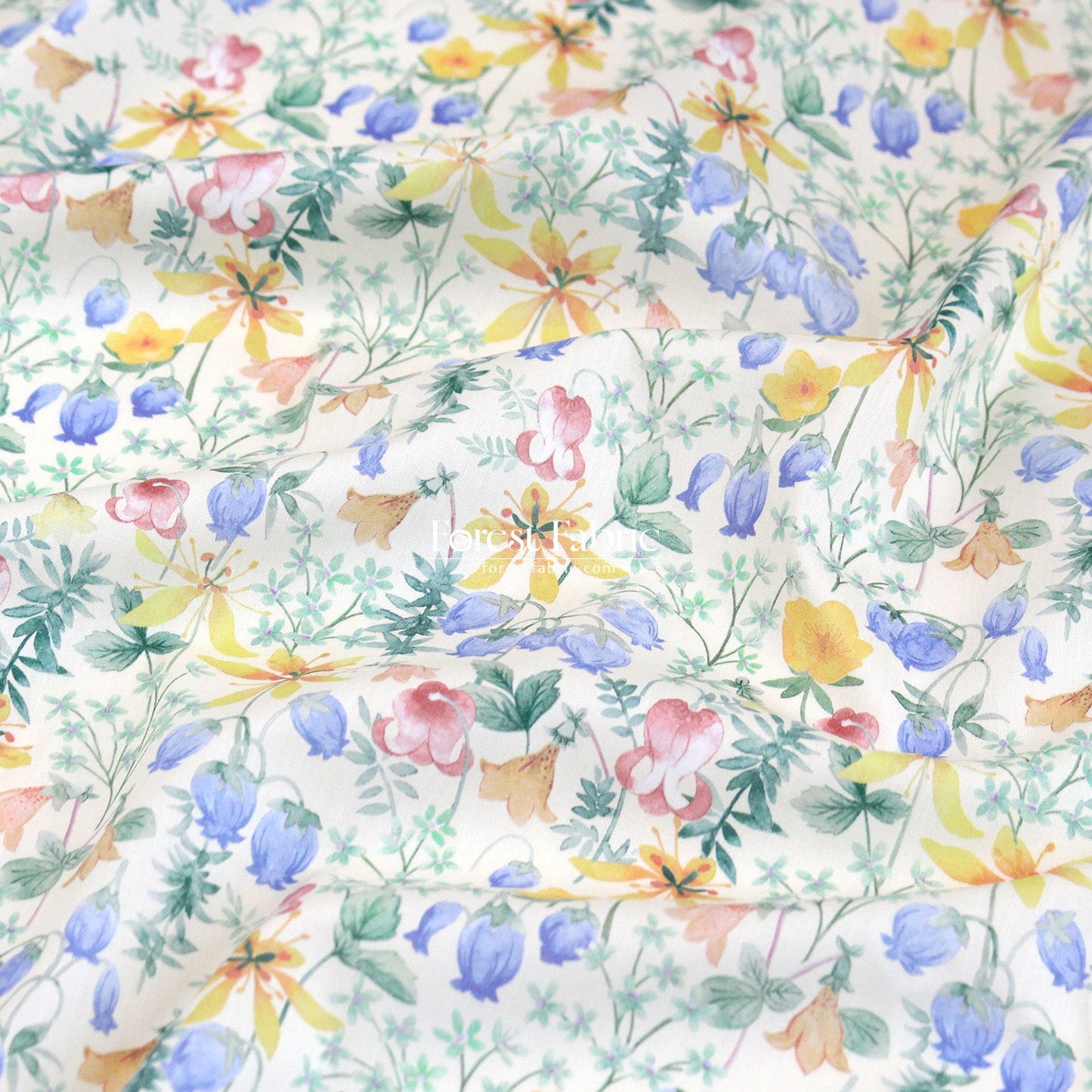 Liberty of London (Tana Lawn™ Cotton Fabric) - Hakuba - FO:REST Fabric 布恩堂Liberty fabrictana lawnjapanese fabricykk zipper