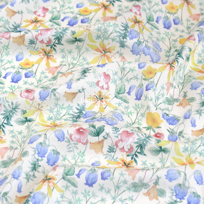 Liberty of London (Tana Lawn™ Cotton Fabric) - Hakuba - FO:REST Fabric 布恩堂Liberty fabrictana lawnjapanese fabricykk zipper