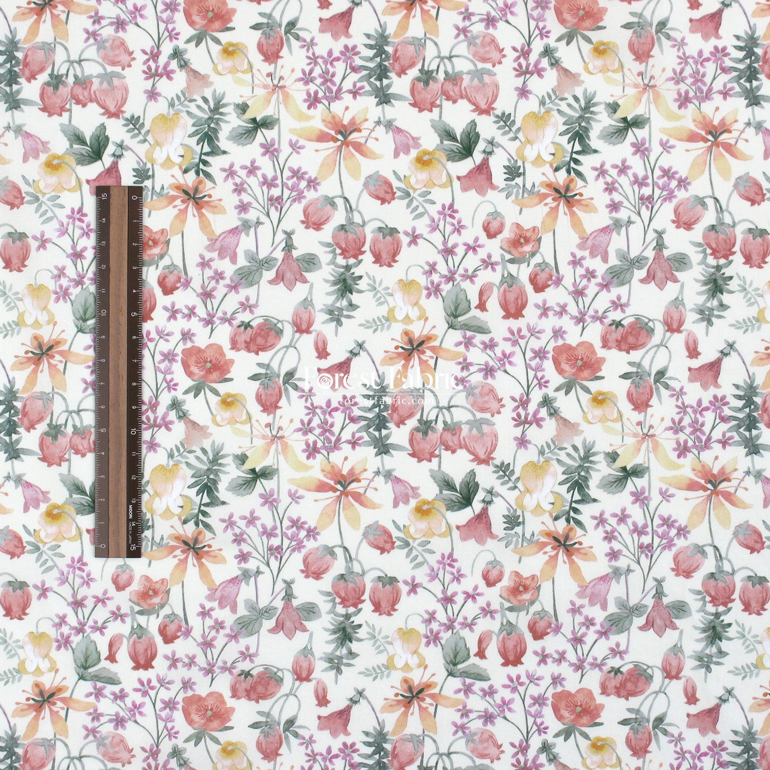Liberty of London (Tana Lawn™ Cotton Fabric) - Hakuba - FO:REST Fabric 布恩堂Liberty fabrictana lawnjapanese fabricykk zipper