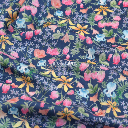 Liberty of London (Tana Lawn™ Cotton Fabric) - Hakuba - FO:REST Fabric 布恩堂Liberty fabrictana lawnjapanese fabricykk zipper