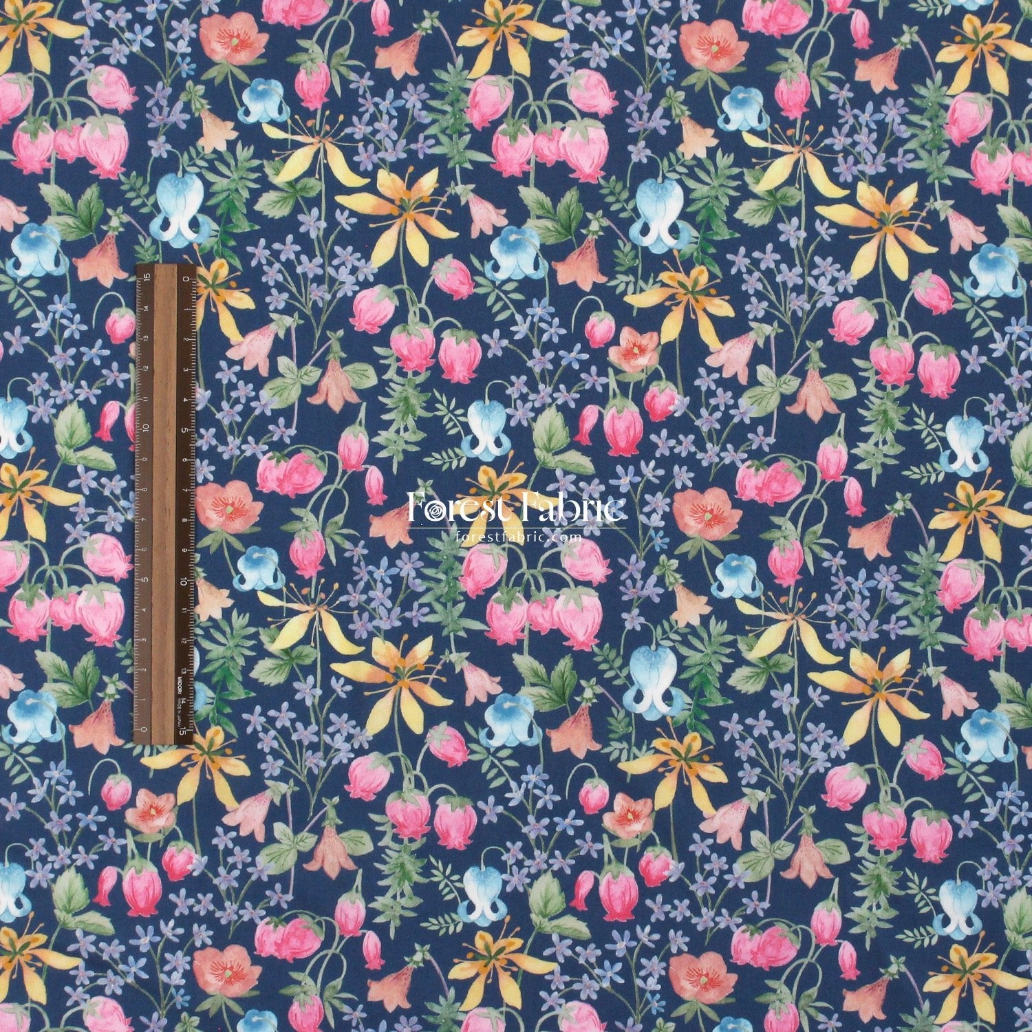Liberty of London (Tana Lawn™ Cotton Fabric) - Hakuba - FO:REST Fabric 布恩堂Liberty fabrictana lawnjapanese fabricykk zipper