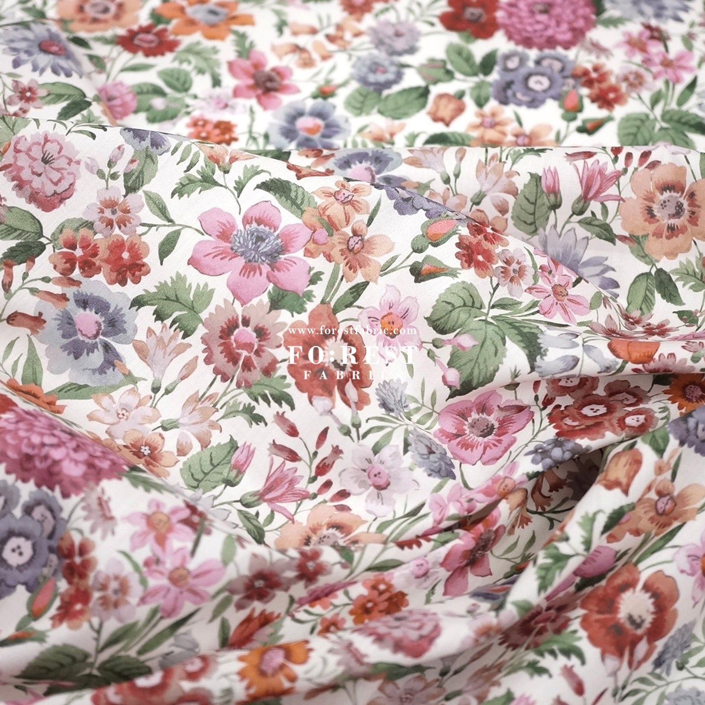 Liberty of London (Tana Lawn™ Cotton Fabric) - Heirloom - FO:REST Fabric 布恩堂Liberty fabrictana lawnjapanese fabricykk zipper