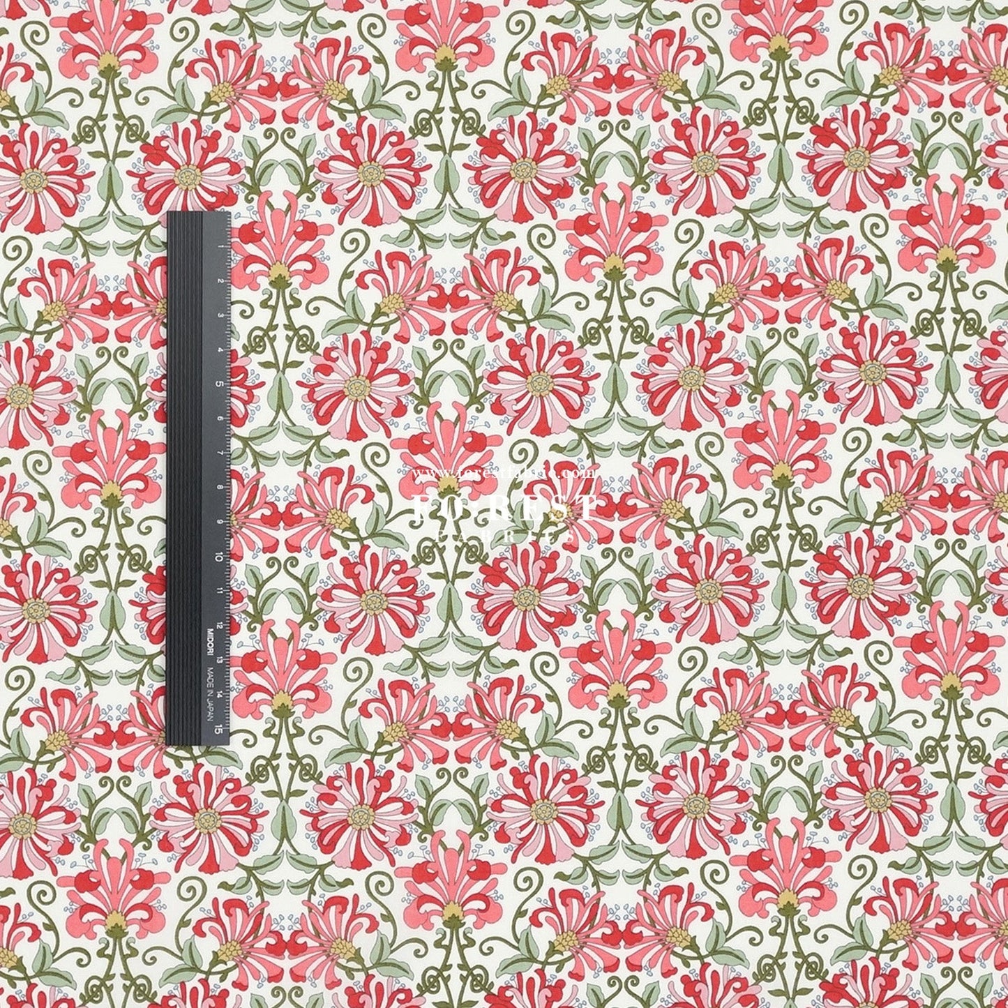 Liberty of London (Tana Lawn™ Cotton Fabric) - Honeysuckle - FO:REST Fabric 布恩堂Liberty fabrictana lawnjapanese fabricykk zipper