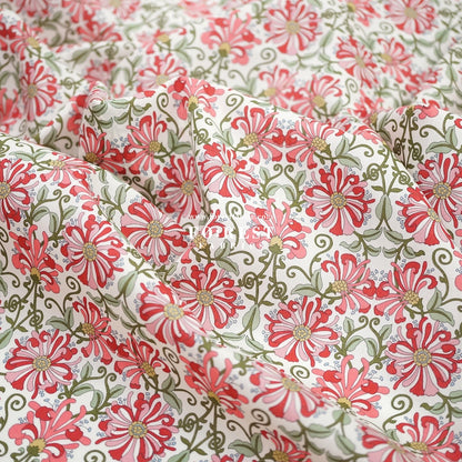 Liberty of London (Tana Lawn™ Cotton Fabric) - Honeysuckle - FO:REST Fabric 布恩堂Liberty fabrictana lawnjapanese fabricykk zipper