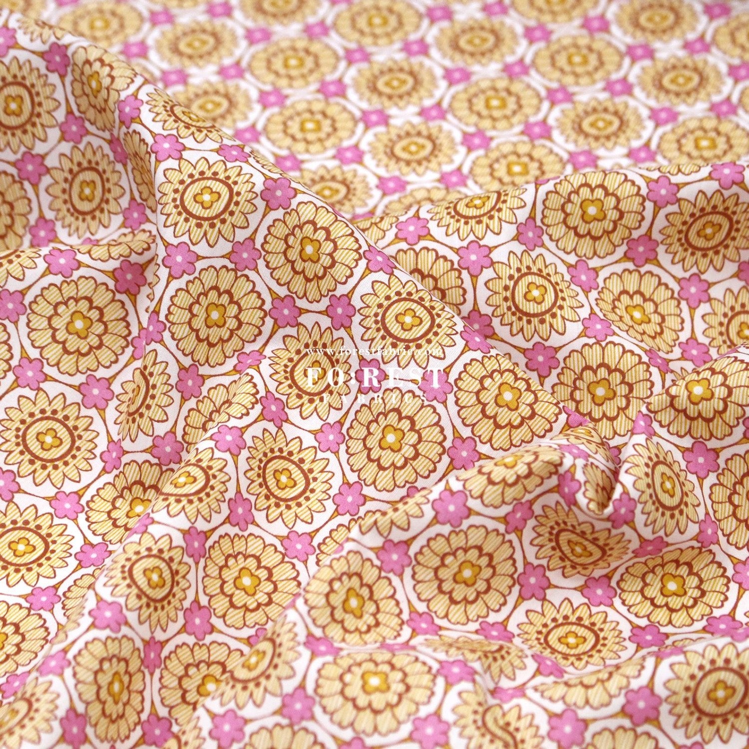Liberty of London (Tana Lawn™ Cotton Fabric) - Inez Mio - FO:REST Fabric 布恩堂Liberty fabrictana lawnjapanese fabricykk zipper
