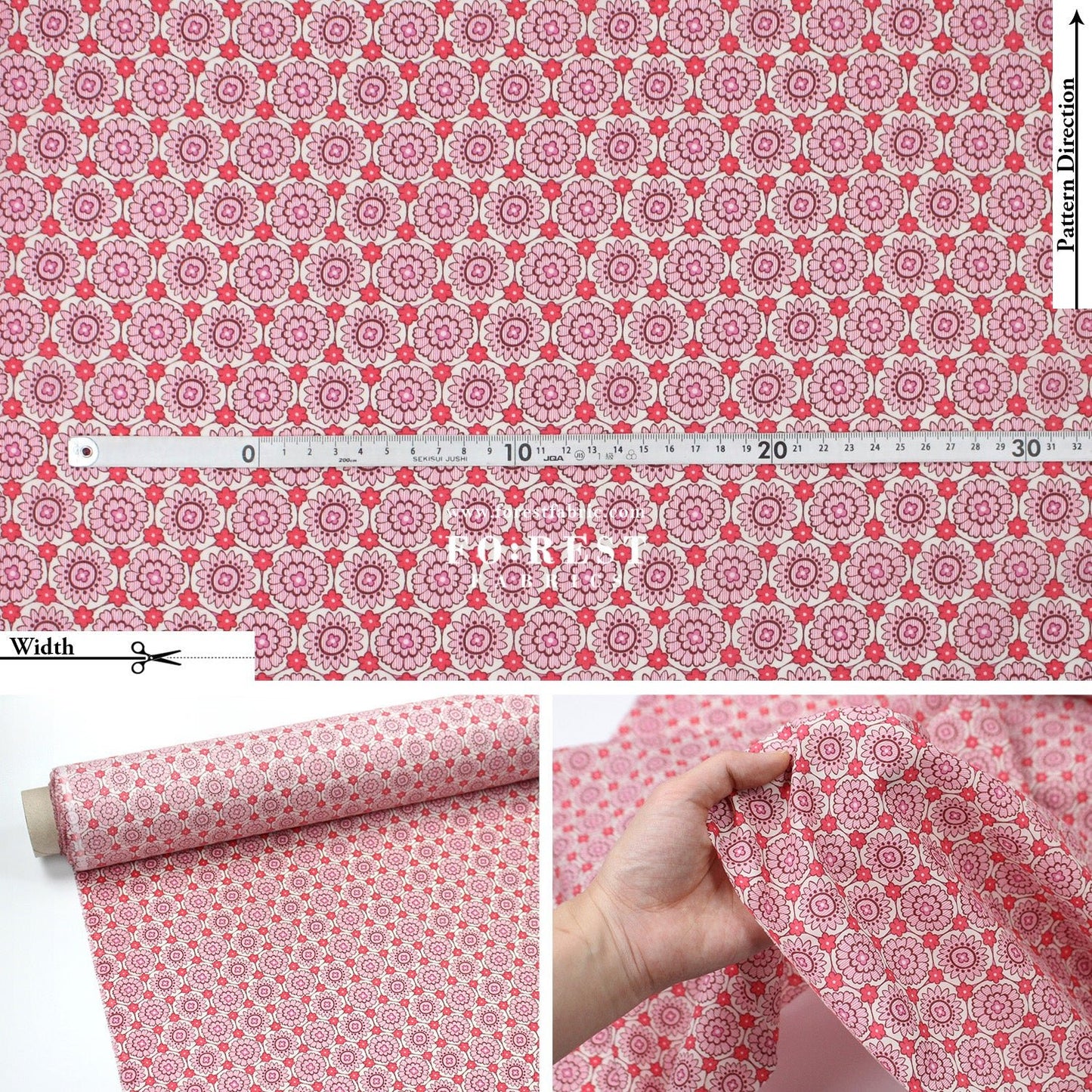 Liberty of London (Tana Lawn™ Cotton Fabric) - Inez Mio - FO:REST Fabric 布恩堂Liberty fabrictana lawnjapanese fabricykk zipper