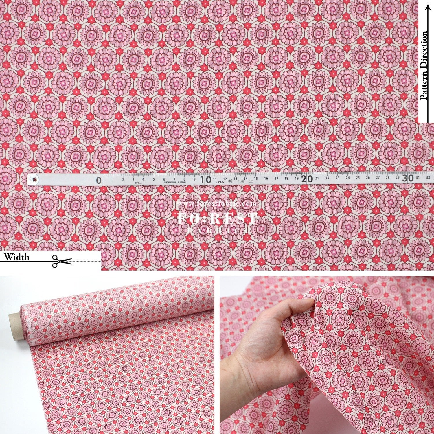 Liberty of London (Tana Lawn™ Cotton Fabric) - Inez Mio - FO:REST Fabric 布恩堂Liberty fabrictana lawnjapanese fabricykk zipper
