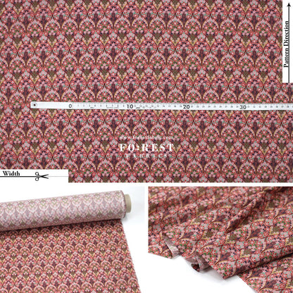 Liberty of London (Tana Lawn™ Cotton Fabric) - Iona Flower - FO:REST Fabric 布恩堂Liberty fabrictana lawnjapanese fabricykk zipper