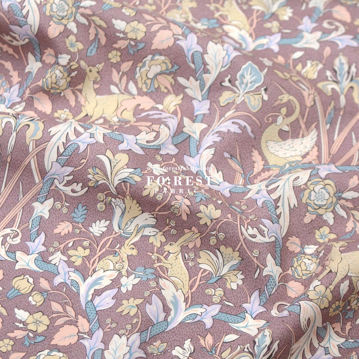 Liberty of London (Tana Lawn™ Cotton Fabric) - Joan - FO:REST Fabric 布恩堂Liberty fabrictana lawnjapanese fabricykk zipper