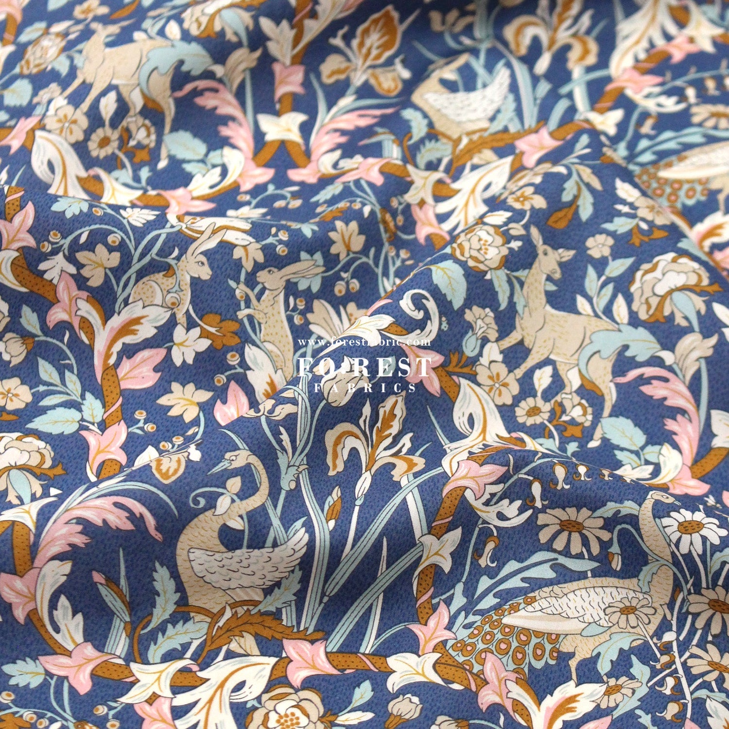 Liberty of London (Tana Lawn™ Cotton Fabric) - Joan - FO:REST Fabric 布恩堂Liberty fabrictana lawnjapanese fabricykk zipper