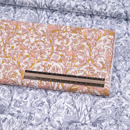 Liberty of London (Tana Lawn™ Cotton Fabric) - Joans Seasons - FO:REST Fabric 布恩堂Liberty fabrictana lawnjapanese fabricykk zipper