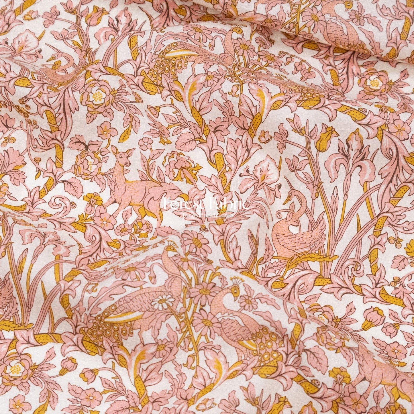 Liberty of London (Tana Lawn™ Cotton Fabric) - Joans Seasons - FO:REST Fabric 布恩堂Liberty fabrictana lawnjapanese fabricykk zipper