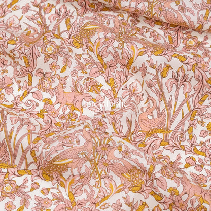 Liberty of London (Tana Lawn™ Cotton Fabric) - Joans Seasons - FO:REST Fabric 布恩堂Liberty fabrictana lawnjapanese fabricykk zipper