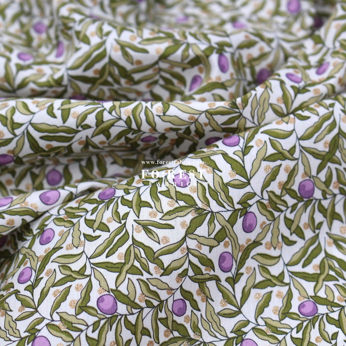 Liberty of London (Tana Lawn™ Cotton Fabric) - Joyous Juniper - FO:REST Fabric 布恩堂Liberty fabrictana lawnjapanese fabricykk zipper