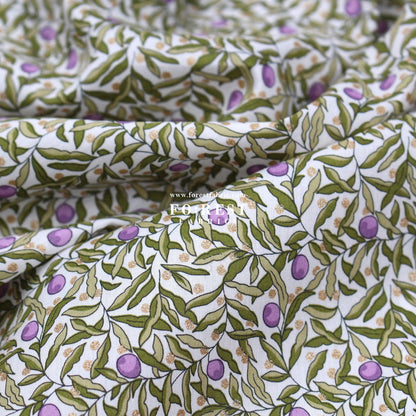 Liberty of London (Tana Lawn™ Cotton Fabric) - Joyous Juniper - FO:REST Fabric 布恩堂Liberty fabrictana lawnjapanese fabricykk zipper