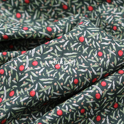 Liberty of London (Tana Lawn™ Cotton Fabric) - Joyous Juniper - FO:REST Fabric 布恩堂Liberty fabrictana lawnjapanese fabricykk zipper