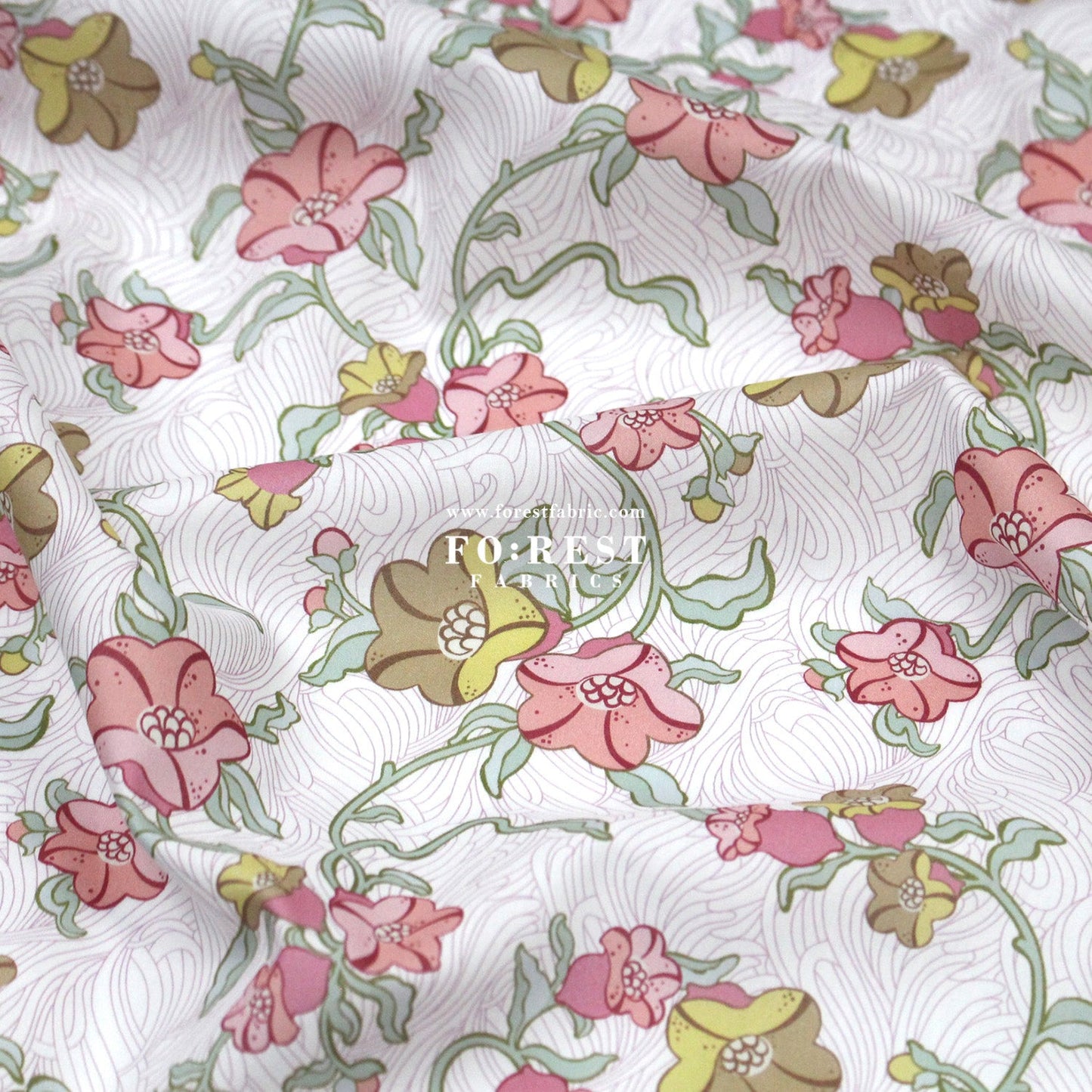 Liberty of London (Tana Lawn™ Cotton Fabric) - Judy Jane - FO:REST Fabric 布恩堂Liberty fabrictana lawnjapanese fabricykk zipper