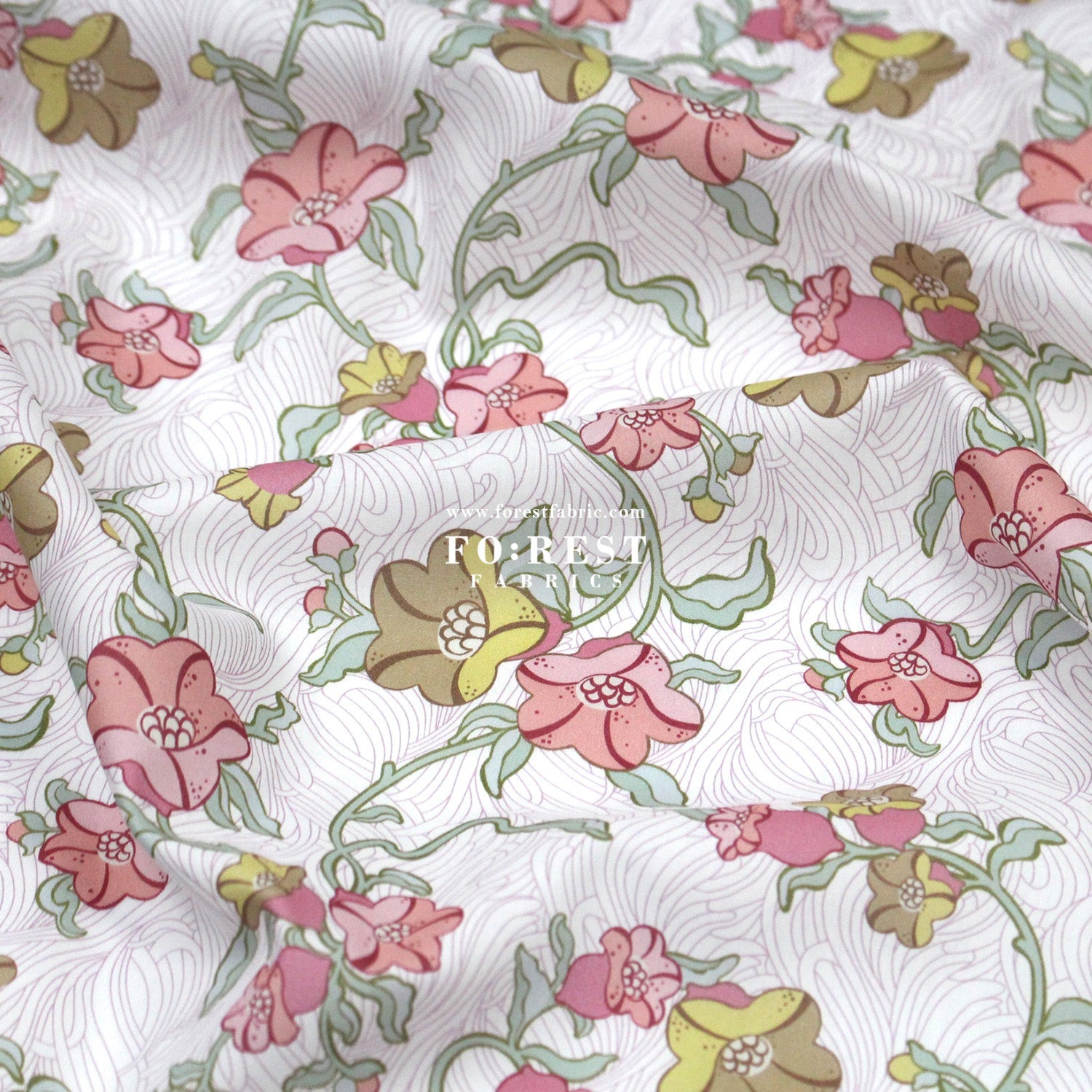 Liberty of London (Tana Lawn™ Cotton Fabric) - Judy Jane - FO:REST Fabric 布恩堂Liberty fabrictana lawnjapanese fabricykk zipper