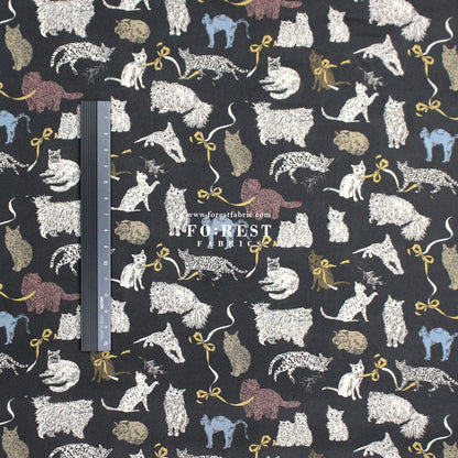 Liberty of London (Tana Lawn™ Cotton Fabric) - Koh & Eito cats - FO:REST Fabric 布恩堂Liberty fabrictana lawnjapanese fabricykk zipper