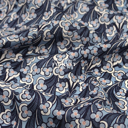 Liberty of London (Tana Lawn™ Cotton Fabric) - Laith - FO:REST Fabric 布恩堂Liberty fabrictana lawnjapanese fabricykk zipper