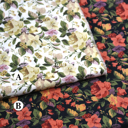 Liberty of London (Tana Lawn™ Cotton Fabric) - Lily Rosa - FO:REST Fabric 布恩堂Liberty fabrictana lawnjapanese fabricykk zipper
