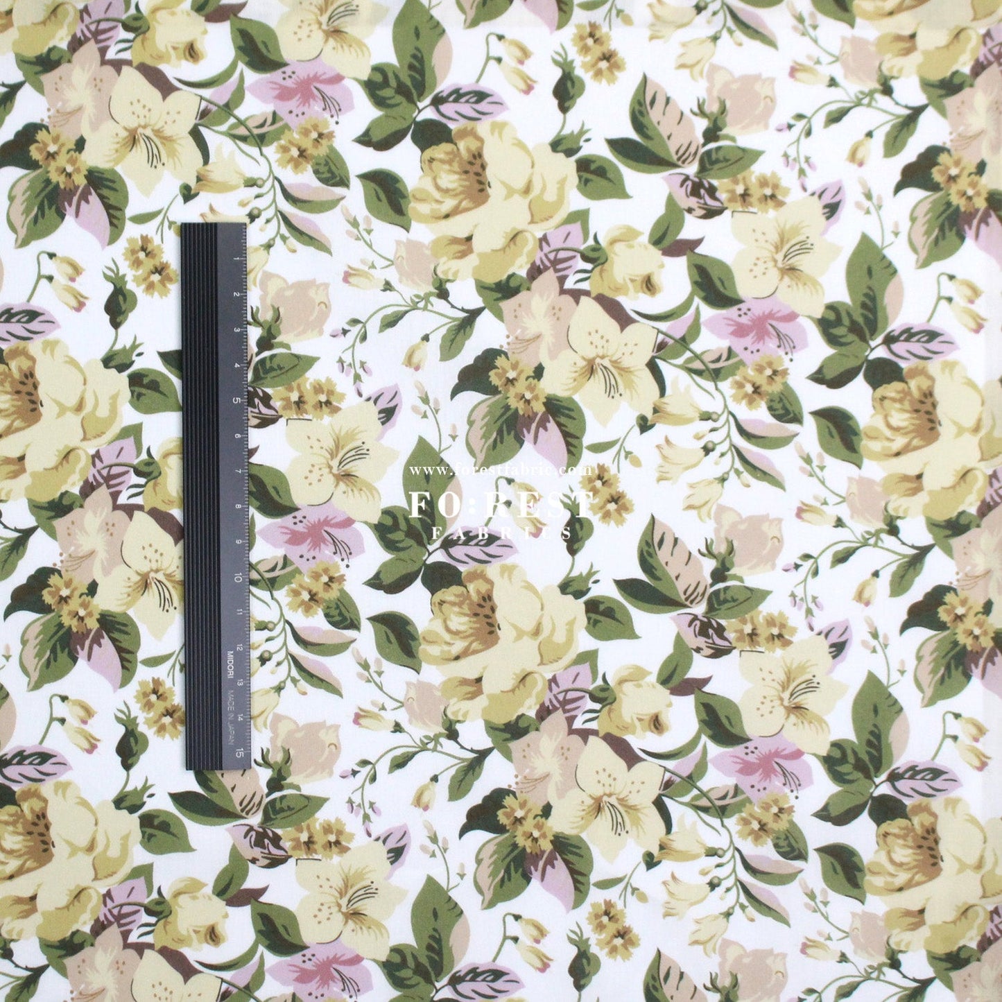Liberty of London (Tana Lawn™ Cotton Fabric) - Lily Rosa - FO:REST Fabric 布恩堂Liberty fabrictana lawnjapanese fabricykk zipper