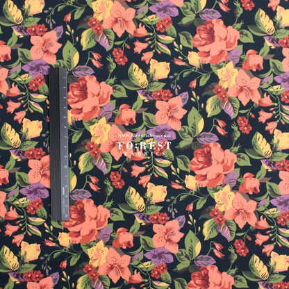 Liberty of London (Tana Lawn™ Cotton Fabric) - Lily Rosa - FO:REST Fabric 布恩堂Liberty fabrictana lawnjapanese fabricykk zipper