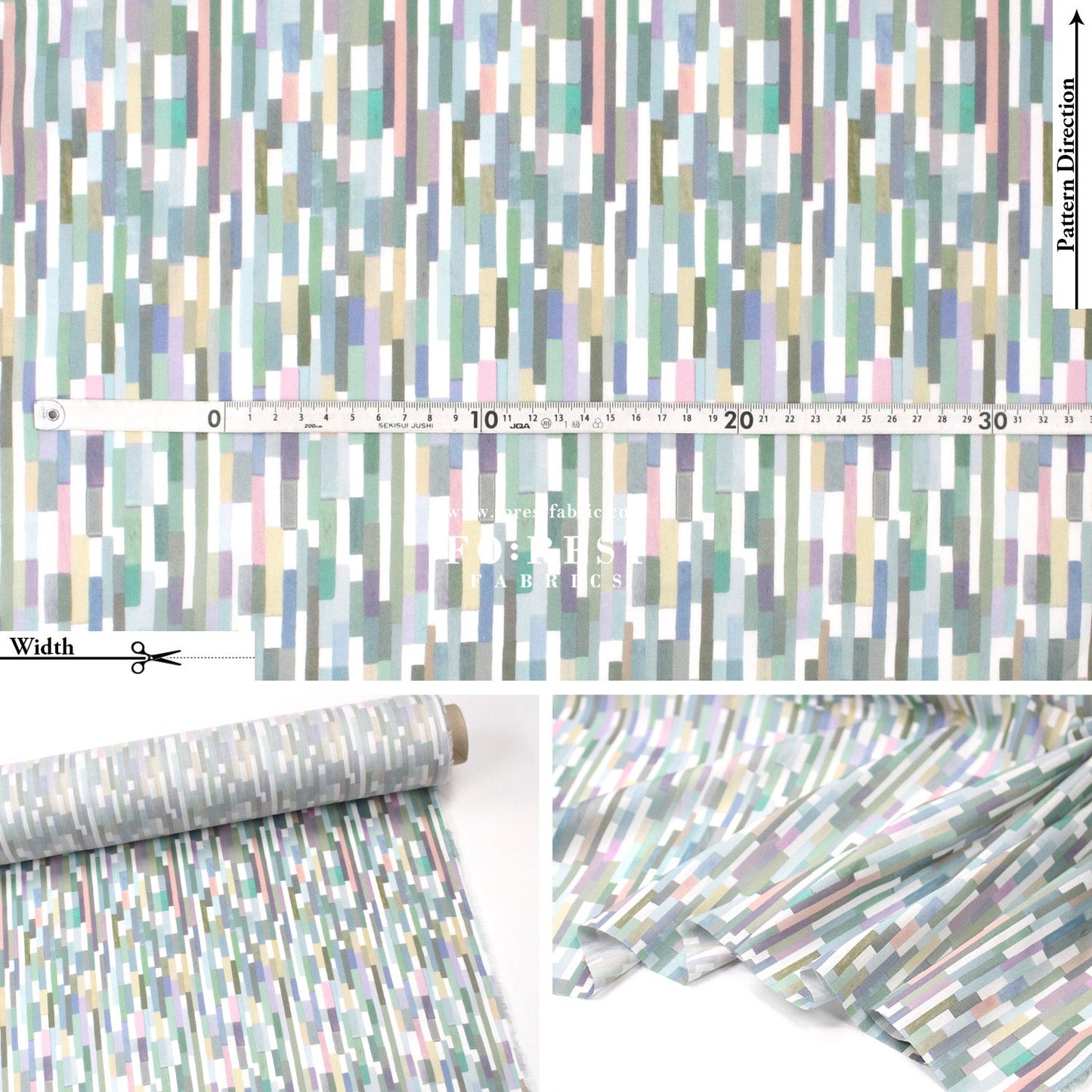 Liberty of London (Tana Lawn™ Cotton Fabric) - Maksimus - FO:REST Fabric 布恩堂Liberty fabrictana lawnjapanese fabricykk zipper
