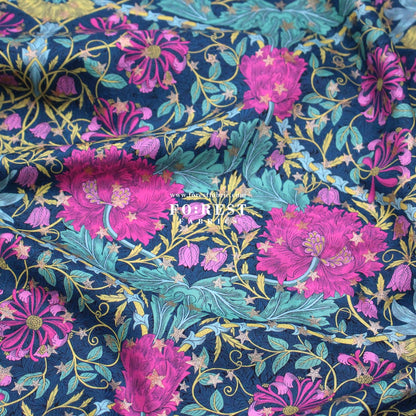 Liberty of London (Tana Lawn™ Cotton Fabric) - March Sparkle - FO:REST Fabric 布恩堂Liberty fabrictana lawnjapanese fabricykk zipper