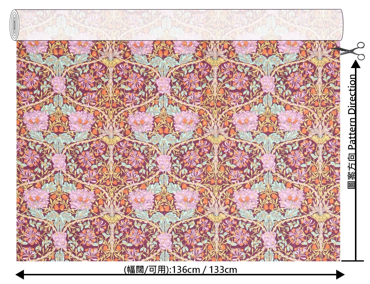 Liberty of London (Tana Lawn™ Cotton Fabric) - March Sparkle - FO:REST Fabric 布恩堂Liberty fabrictana lawnjapanese fabricykk zipper