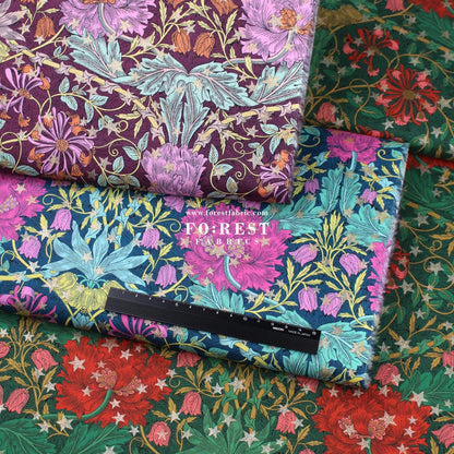 Liberty of London (Tana Lawn™ Cotton Fabric) - March Sparkle - FO:REST Fabric 布恩堂Liberty fabrictana lawnjapanese fabricykk zipper