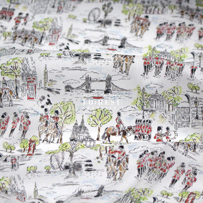 Liberty of London (Tana Lawn™ Cotton Fabric) - Marv's March - FO:REST Fabric 布恩堂Liberty fabrictana lawnjapanese fabricykk zipper