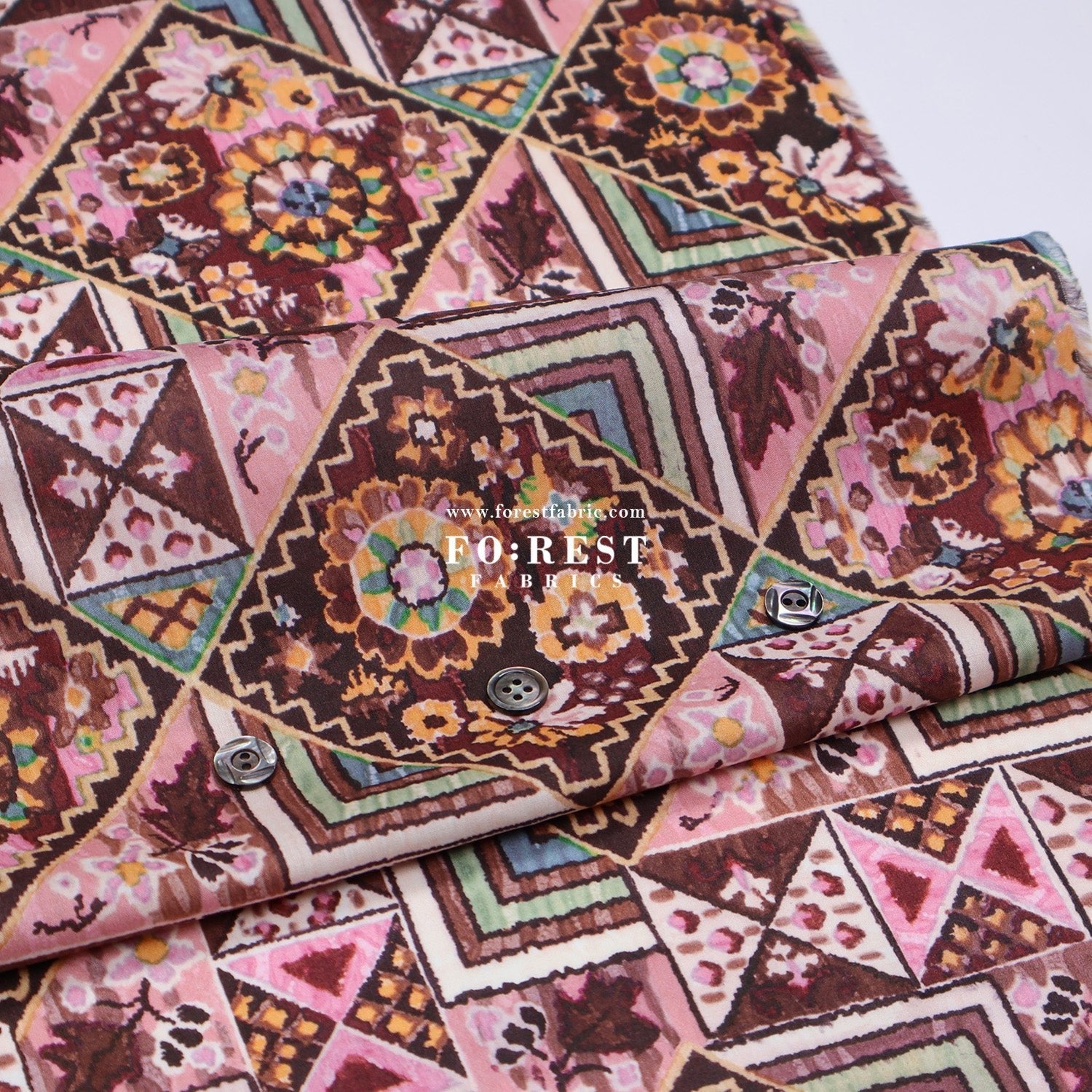 Liberty of London (Tana Lawn™ Cotton Fabric) - Maximalist - FO:REST Fabric 布恩堂Liberty fabrictana lawnjapanese fabricykk zipper