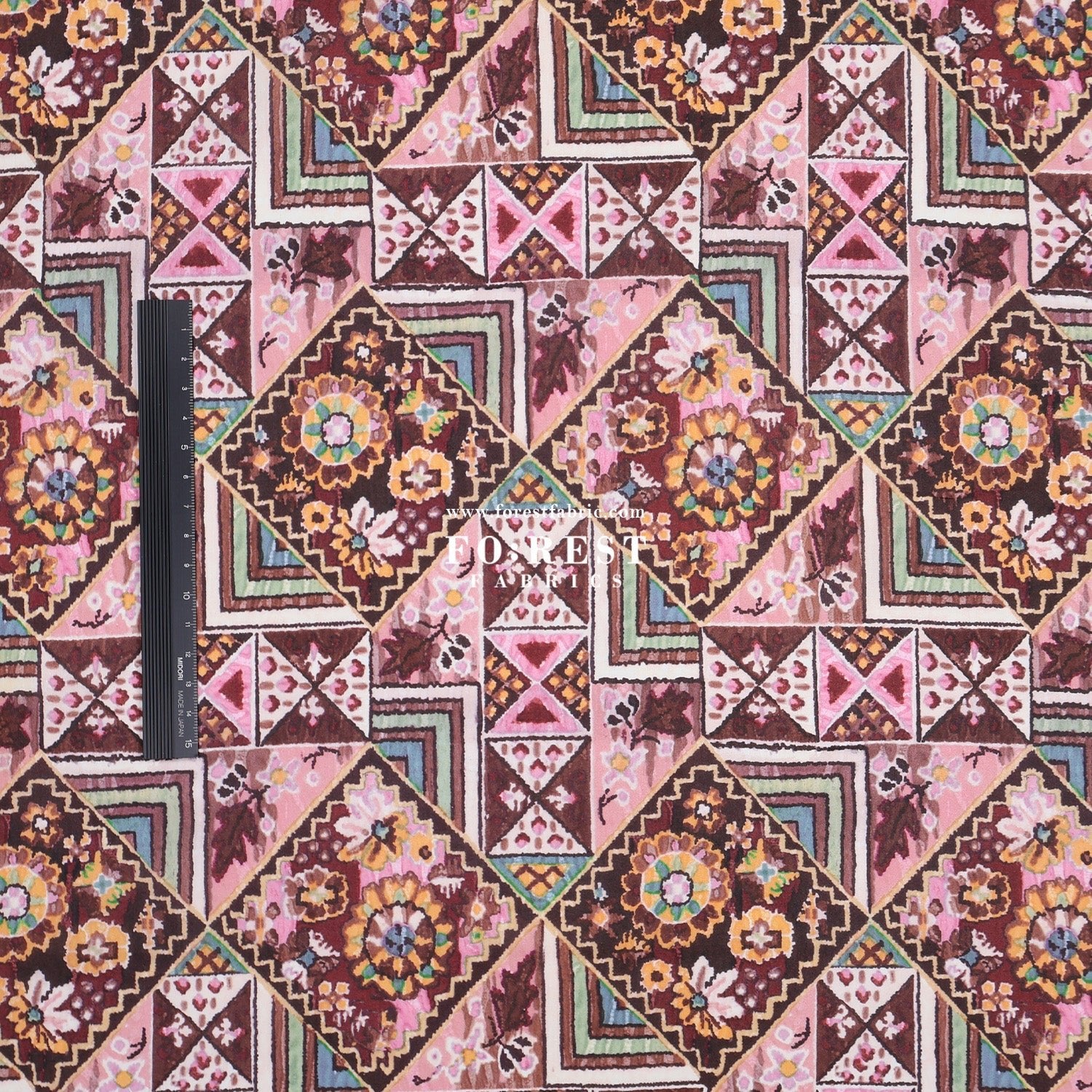 Liberty of London (Tana Lawn™ Cotton Fabric) - Maximalist - FO:REST Fabric 布恩堂Liberty fabrictana lawnjapanese fabricykk zipper