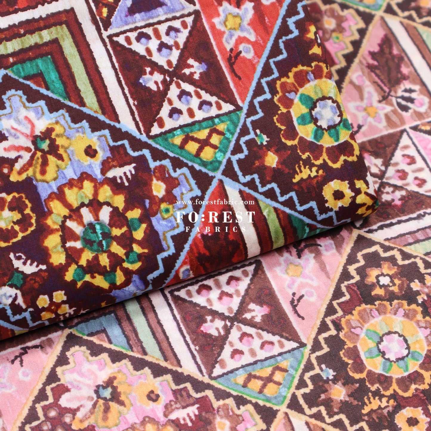 Liberty of London (Tana Lawn™ Cotton Fabric) - Maximalist - FO:REST Fabric 布恩堂Liberty fabrictana lawnjapanese fabricykk zipper