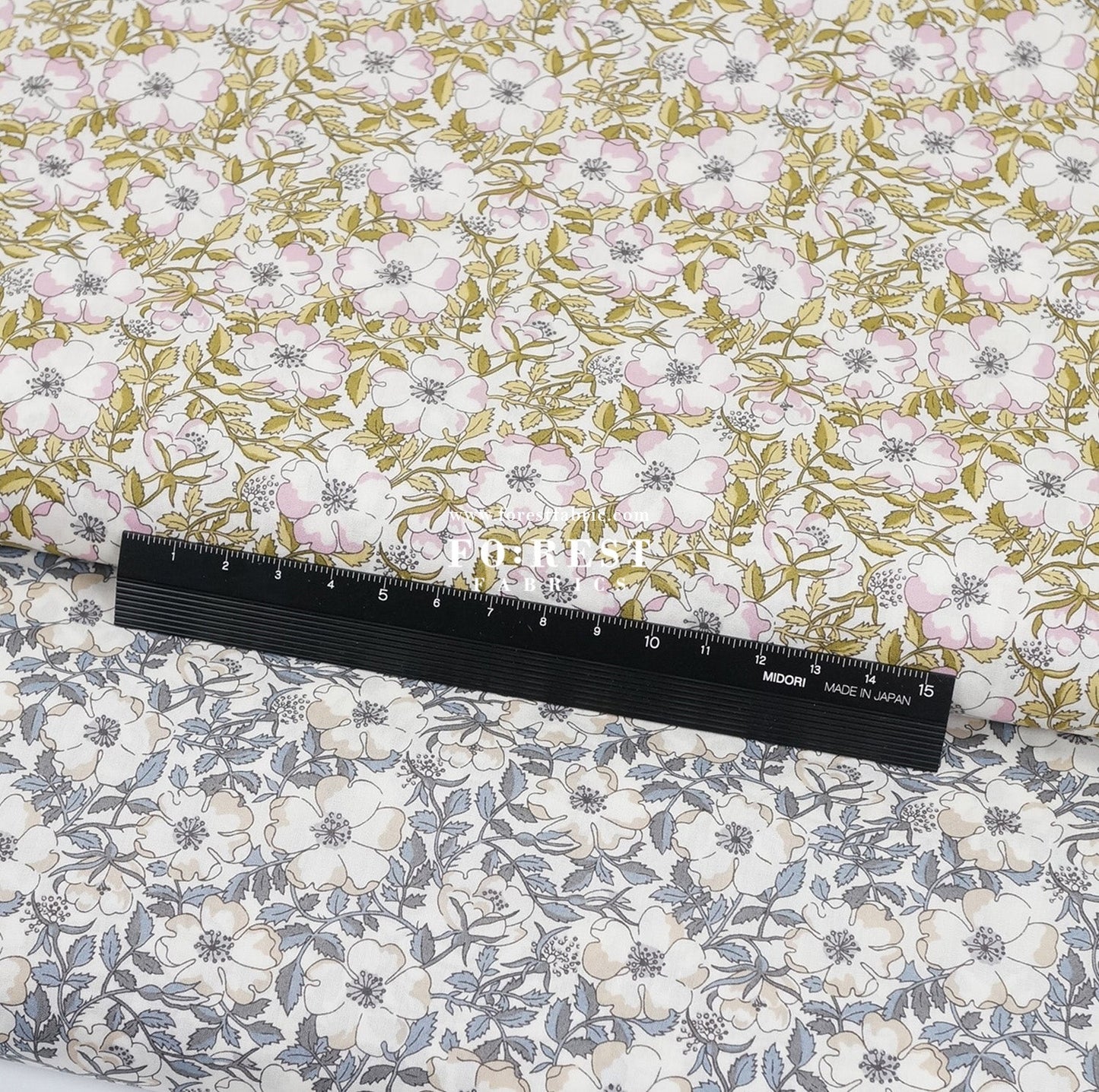 Liberty of London (Tana Lawn™ Cotton Fabric) - May Morris - FO:REST Fabric 布恩堂Liberty fabrictana lawnjapanese fabricykk zipper