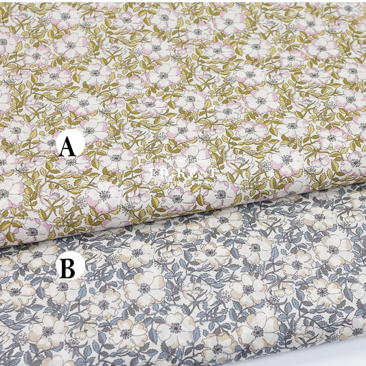 Liberty of London (Tana Lawn™ Cotton Fabric) - May Morris - FO:REST Fabric 布恩堂Liberty fabrictana lawnjapanese fabricykk zipper