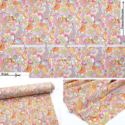 Liberty of London (Tana Lawn™ Cotton Fabric) - Mr Paisley - FO:REST Fabric 布恩堂Liberty fabrictana lawnjapanese fabricykk zipper