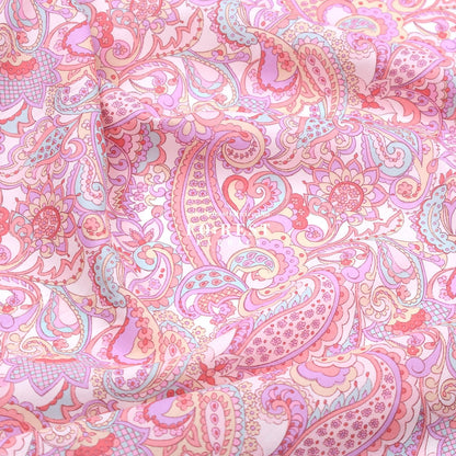 Liberty of London (Tana Lawn™ Cotton Fabric) - Mr Paisley - FO:REST Fabric 布恩堂Liberty fabrictana lawnjapanese fabricykk zipper