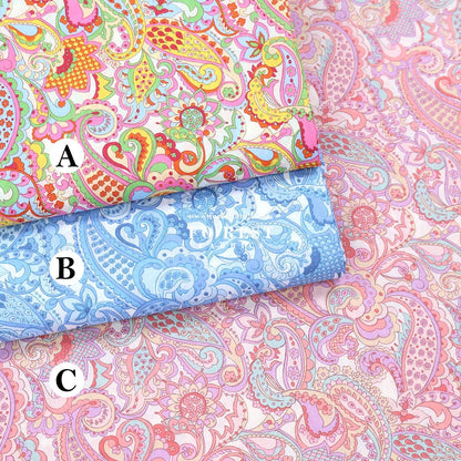Liberty of London (Tana Lawn™ Cotton Fabric) - Mr Paisley - FO:REST Fabric 布恩堂Liberty fabrictana lawnjapanese fabricykk zipper