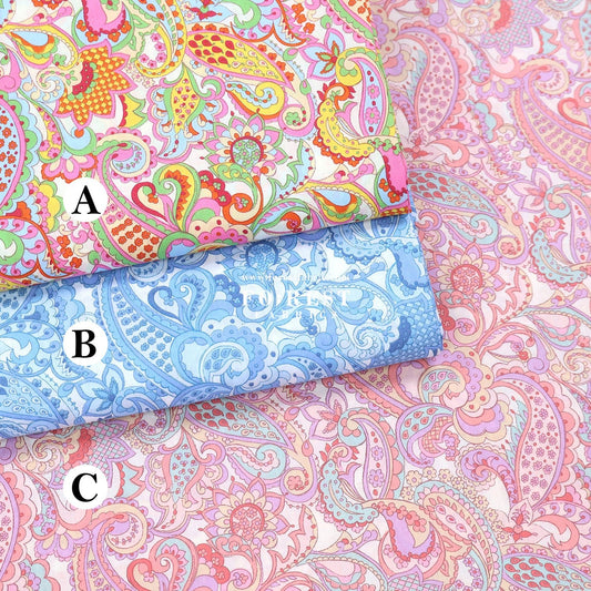 Liberty of London (Tana Lawn™ Cotton Fabric) - Mr Paisley - FO:REST Fabric 布恩堂Liberty fabrictana lawnjapanese fabricykk zipper