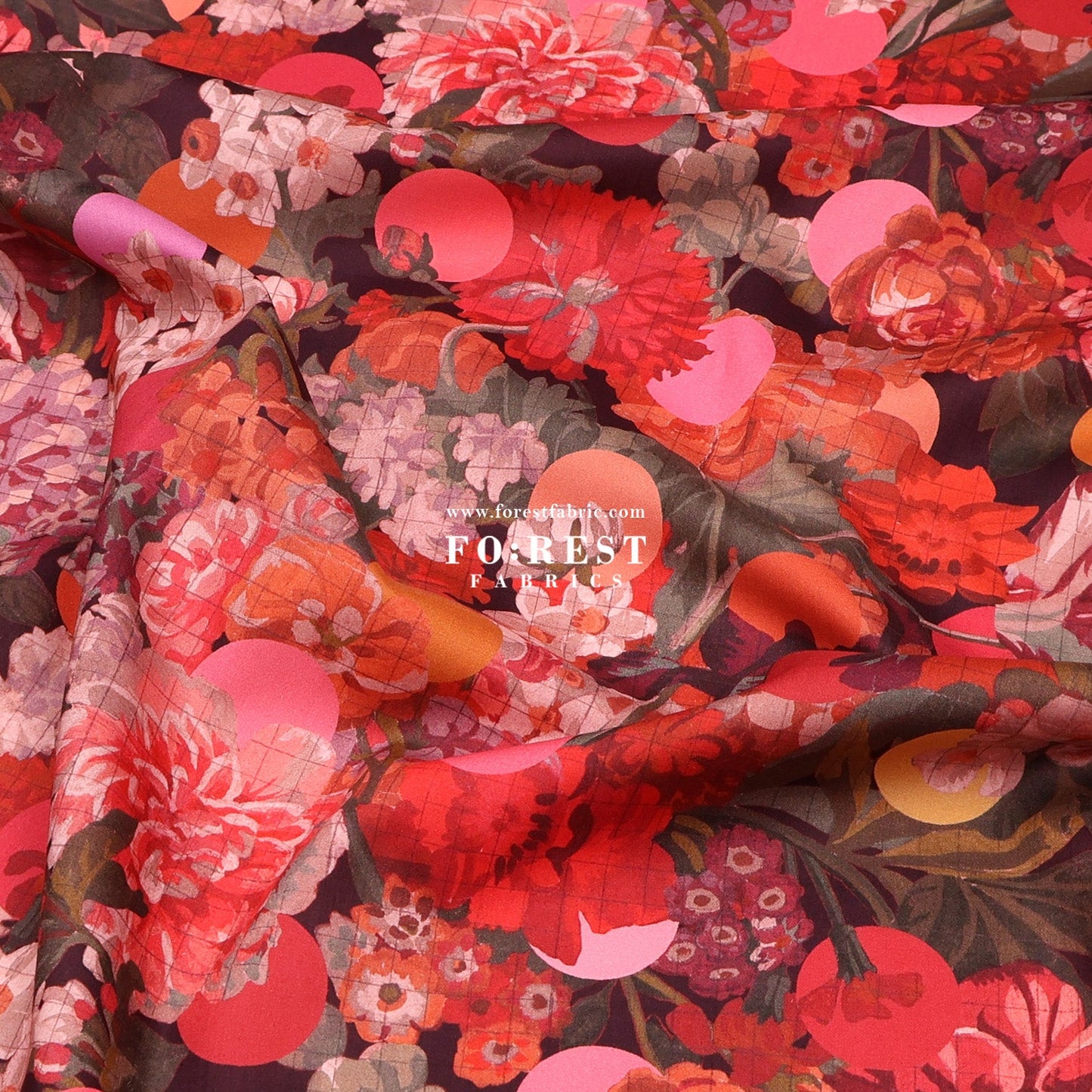 Liberty of London (Tana Lawn™ Cotton Fabric) - Myrtle & Mary - FO:REST Fabric 布恩堂Liberty fabrictana lawnjapanese fabricykk zipper