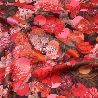 Liberty of London (Tana Lawn™ Cotton Fabric) - Myrtle & Mary - FO:REST Fabric 布恩堂Liberty fabrictana lawnjapanese fabricykk zipper