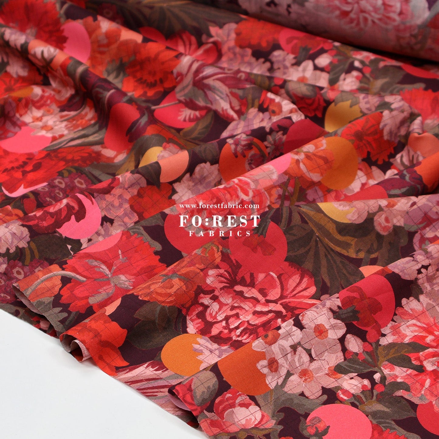 Liberty of London (Tana Lawn™ Cotton Fabric) - Myrtle & Mary - FO:REST Fabric 布恩堂Liberty fabrictana lawnjapanese fabricykk zipper
