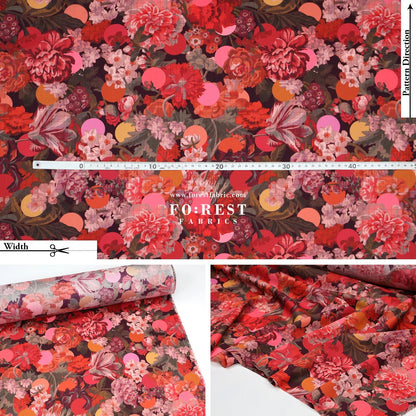 Liberty of London (Tana Lawn™ Cotton Fabric) - Myrtle & Mary - FO:REST Fabric 布恩堂Liberty fabrictana lawnjapanese fabricykk zipper